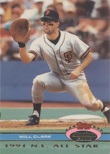 1991 Topps Stadium Club Skydome - Will Clark #28