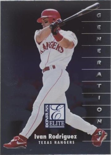 1998 Donruss Elite - Ivan Rodriguez #135