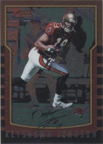 2000 Bowman Chrome Keyshawn Johnson #137