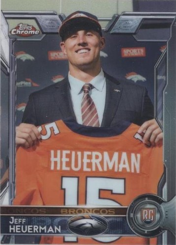 2015 Topps Chrome Jeff Heuerman #185