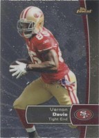2012 Topps Finest Vernon Davis #12