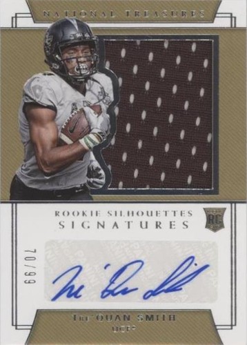 2018 Panini National Treasures Collegiate Tre'Quan Smith #170