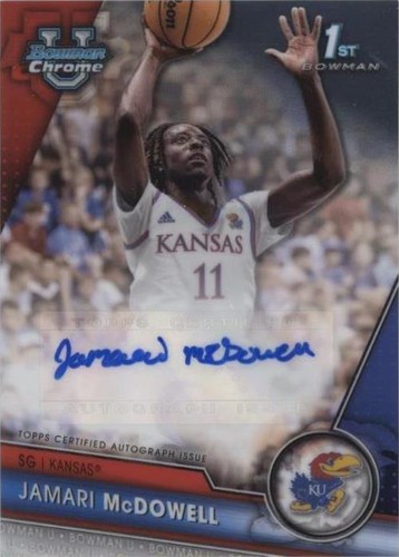2023-24 Bowman University Chrome - Jamari McDowell #BCPA-JMC