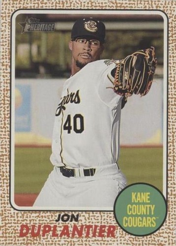 2017 Topps Heritage Minor League Edition - Jon Duplantier #35