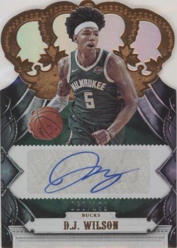 2017-18 Panini Crown Royale - D.J. Wilson #CR-DJW