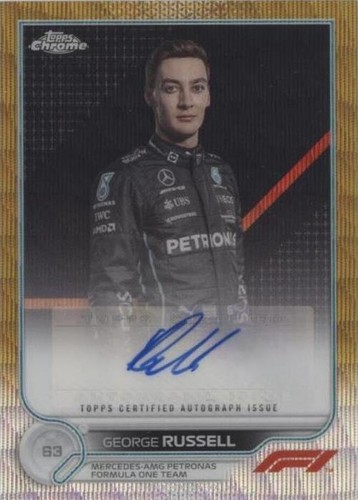 2022 Topps Chrome Formula 1 - George Russell #CAC-GR