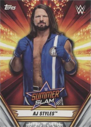 2019 Topps WWE Summerslam - AJ Styles #29