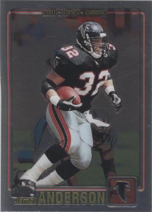 2001 Topps Chrome Jamal Anderson #102