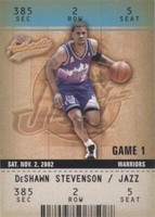 2002-03 Fleer Authentix - DeShawn Stevenson #74