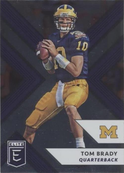 2018 Panini Elite Draft Picks Tom Brady #94