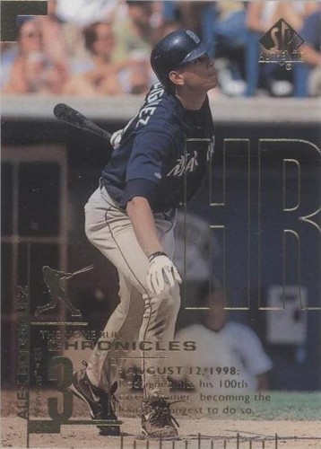 1999 SP Authentic - Alex Rodriguez #HR15