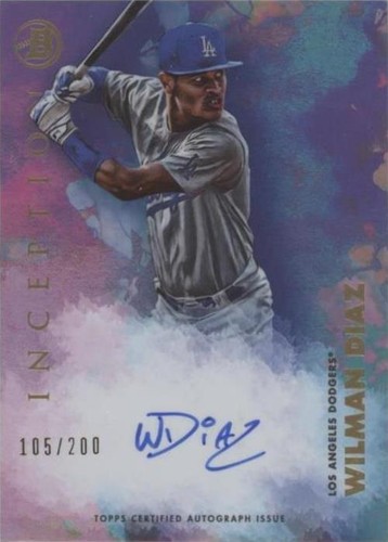 2021 Bowman Inception - Wilman Diaz #PA-WD