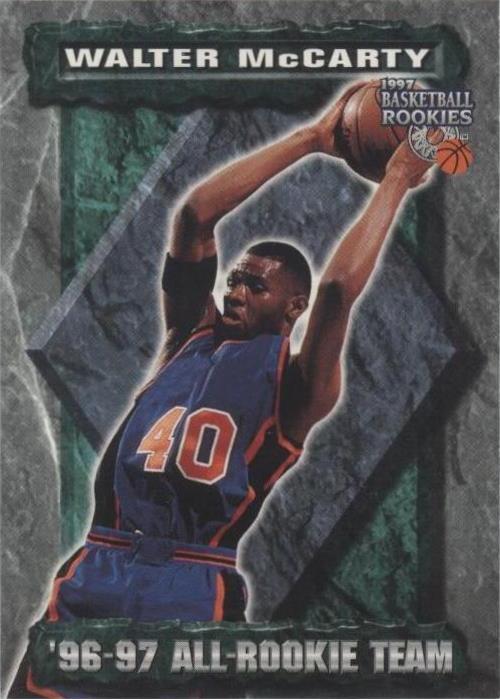 1997 Score Board Rookies - Walter McCarty #86