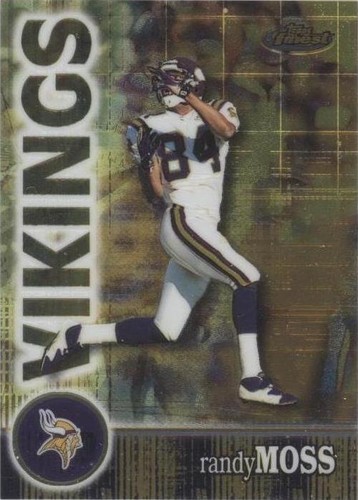 2000 Topps Finest Randy Moss #124