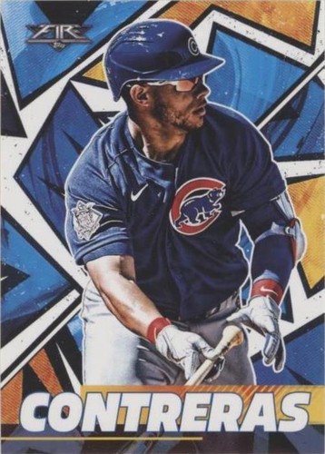 2021 Topps Fire - Willson Contreras #57