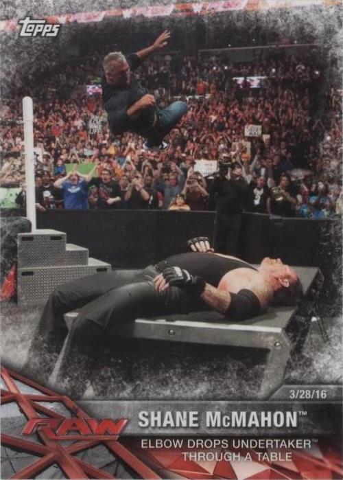 2017 Topps WWE Road to Wrestlemania - Shane McMahon #46