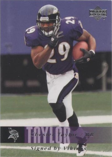 2006 Upper Deck Chester Taylor #108