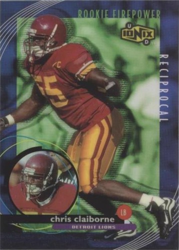 1999 UD Ionix Chris Claiborne #R72