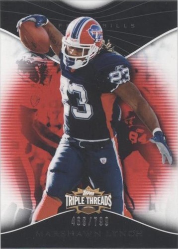 2009 Topps Triple Threads Marshawn Lynch #41
