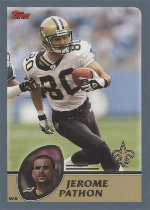 2003 Topps Jerome Pathon #186