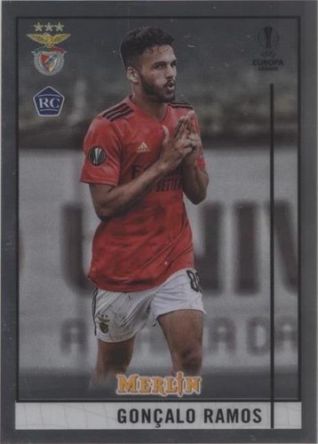 2020-21 Topps Merlin Collection Chrome UCL Goncalo Ramos #52