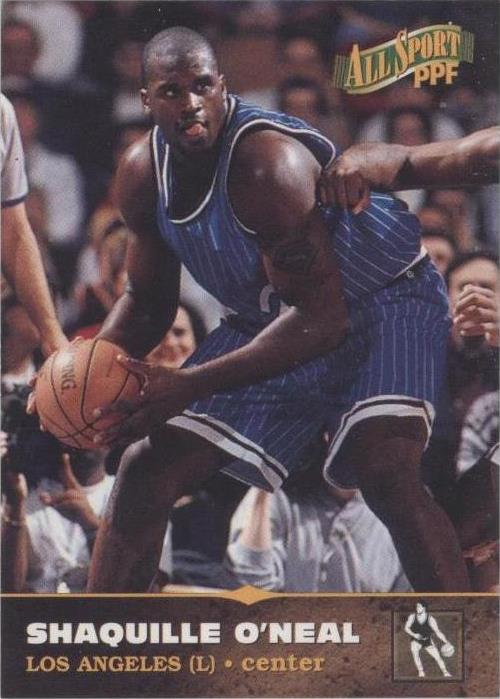 1996 Score Board All Sport PPF - Shaquille O'Neal #1