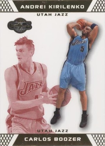 2007-08 Topps Co-Signers - Carlos Boozer/Andrei Kirilenko #9