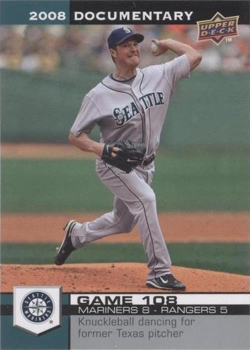 2008 Upper Deck Documentary - Erik Bedard #3254