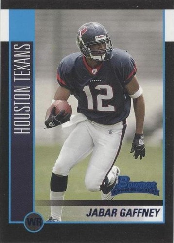 2002 Bowman Jabar Gaffney #151