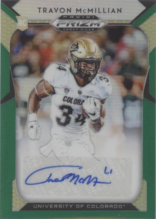 2019 Panini Prizm Draft Travon Mcmillian #291