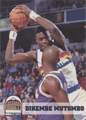 1993-94 NBA Hoops - Dikembe Mutombo #56