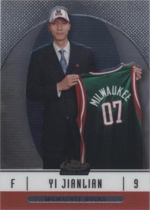 2006-07 Topps Finest - Yi Jianlian #106