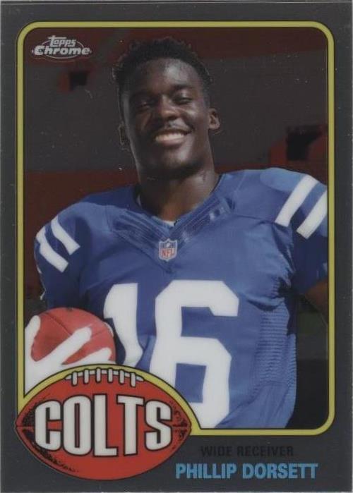 2015 Topps Chrome Phillip Dorsett #76-PD