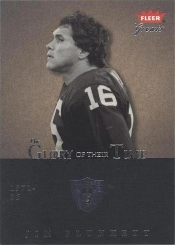 2004 Fleer Greats Jim Plunkett #23 GOT