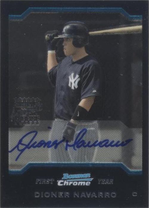 Bowman Chrome 2004 - Dioner Navarro #334