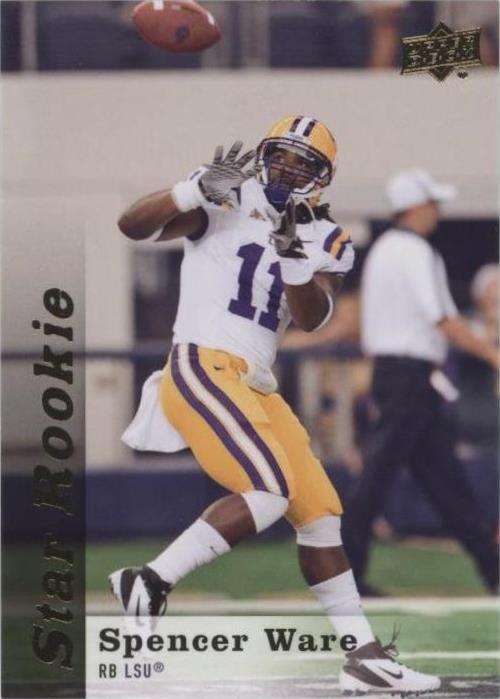 2013 Upper Deck Spencer Ware #89