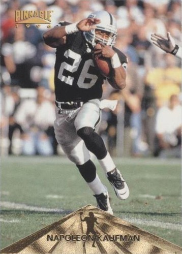 1996 Pinnacle Napoleon Kaufman #104