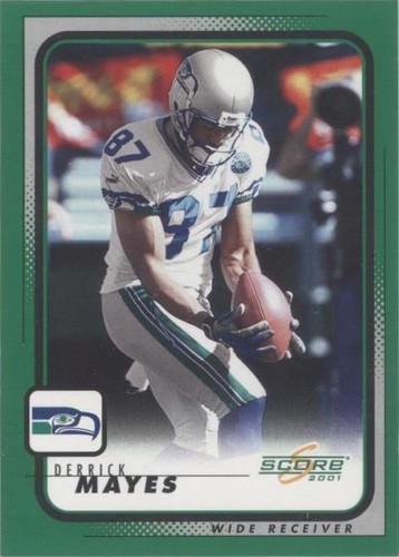 2001 Score Derrick Mayes #182