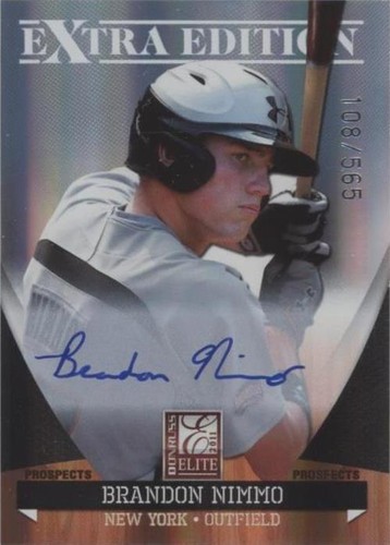 2011 Donruss Elite Extra Edition - Brandon Nimmo #P-24