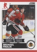 2010-11 Score Rookies & Traded - Michael Frolik #587