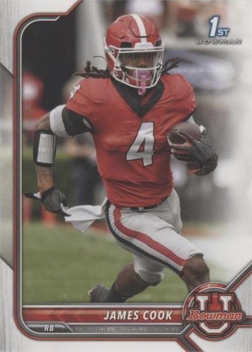 2021-22 Bowman University James Cook #19