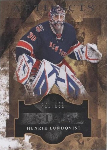 2011-12 Upper Deck Artifacts - Henrik Lundqvist #134