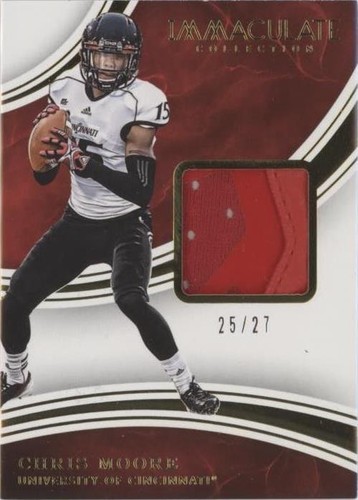2016 Panini Immaculate Collection Collegiate Chris Moore #39