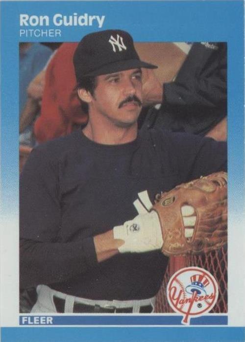 1987 Fleer - Ron Guidry No100