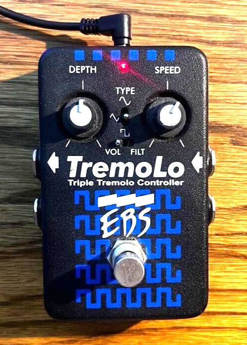EBS Triple TremoLo Controller Bass Effect Pedal | eBay