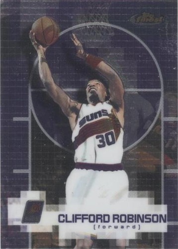 2000-01 Topps Finest - Clifford Robinson #80