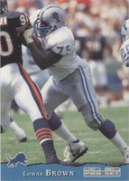 1993 Pro Set Lomas Brown #136