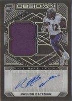 2021 Panini Obsidian Rashod Bateman #215