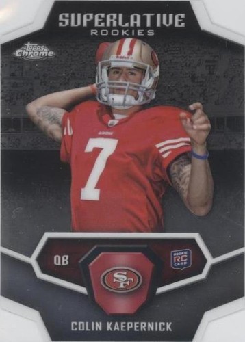 2011 Topps Chrome Colin Kaepernick #SR-CK
