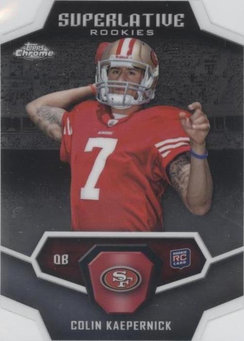 2011 Topps Chrome Colin Kaepernick #SR-CK